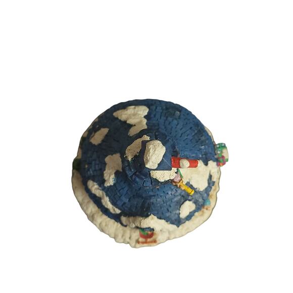 Vintage 1995 Santa's Town at the North Pole Reindeer Barn ST02 Christmas Decor - Picture 7 of 9